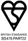 Products Certified BS476:PART22