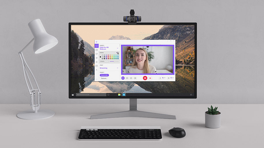 Miniatura: Webcam Logitech C920e Business FHD 1080p