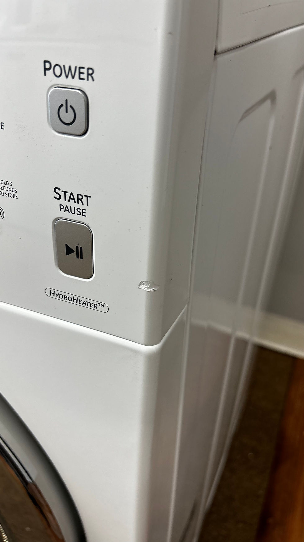 Thumbnail: Used GE Set Apartment Size washer WCVH4800K3WW and dryer PCVH480EK0WW
