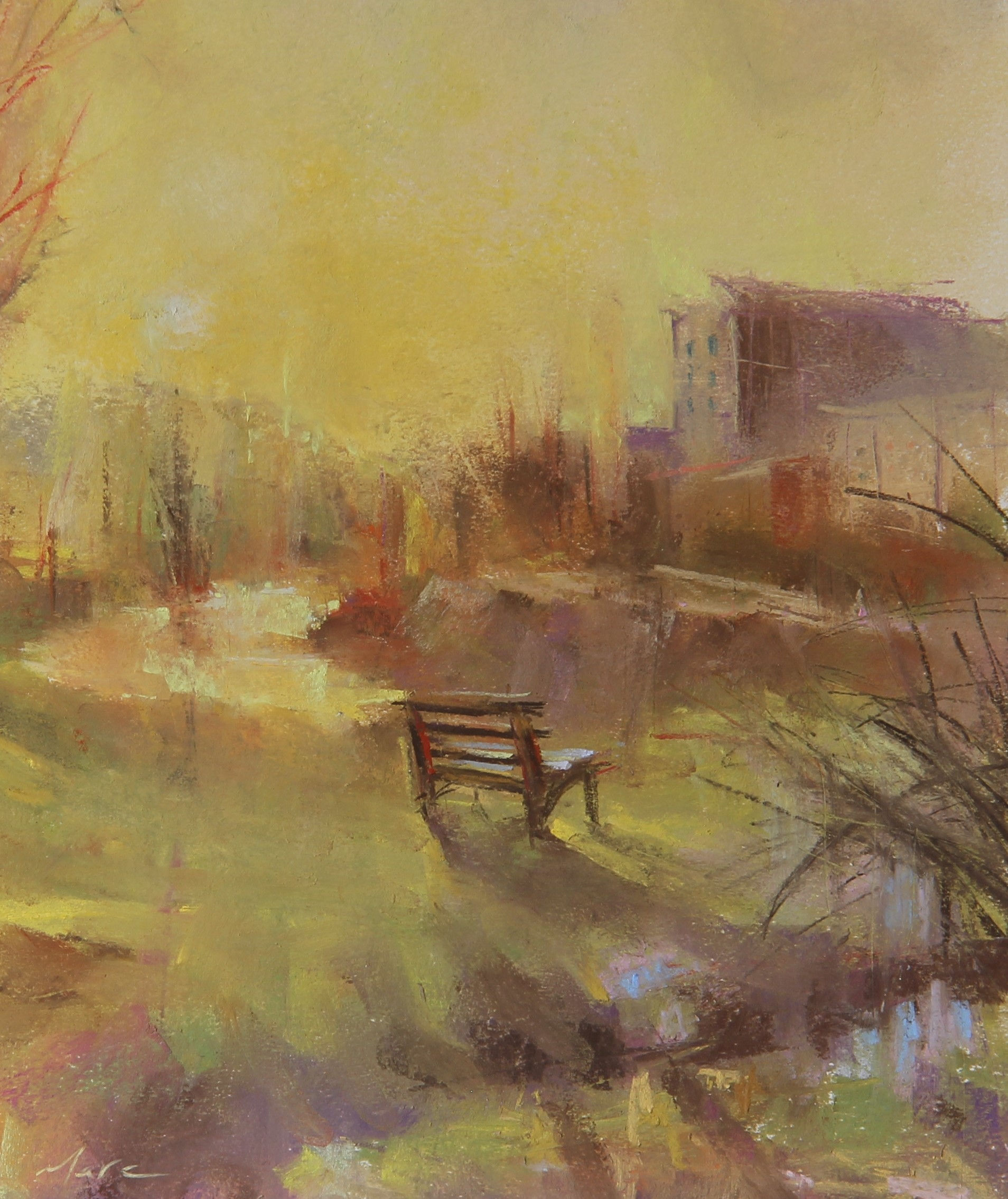 Low Autumn Sun, River Ouse.