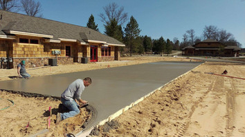 CONCRETE PARKING LOT