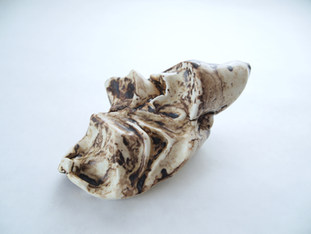 Porcelain, oxidation, 2018.