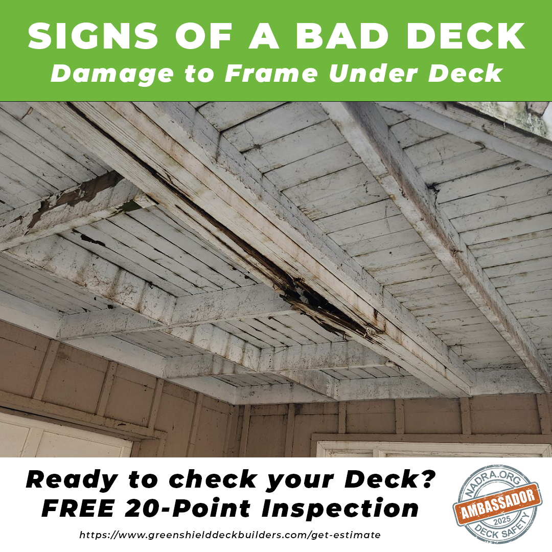 walking pad deck crack damage inspection