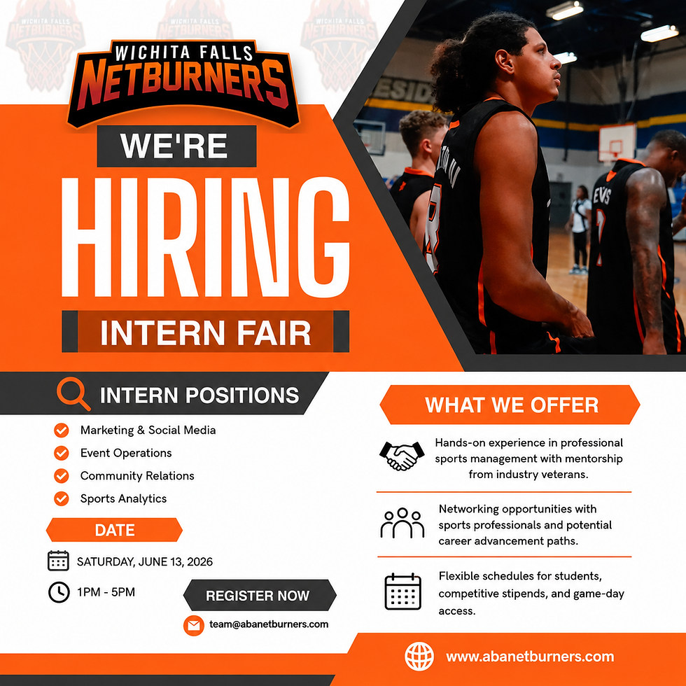 NetBurners Sports Industry Intern Fair