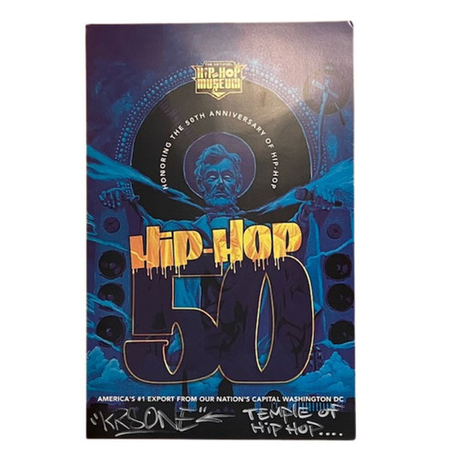 KRS One Signed Original Artwork #23 | NHHM Official Site
