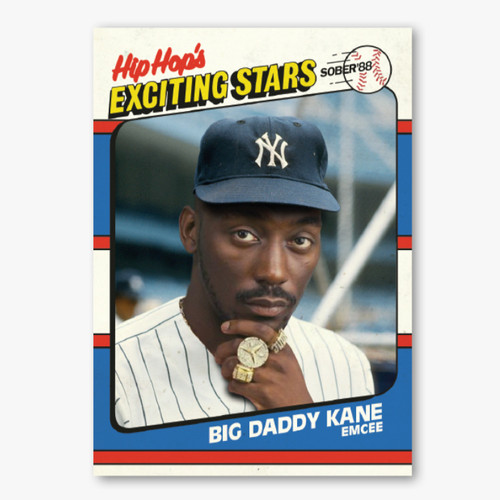 Big Daddy Kane Major League Hip-Hop Trading Card | NHHM Official Site