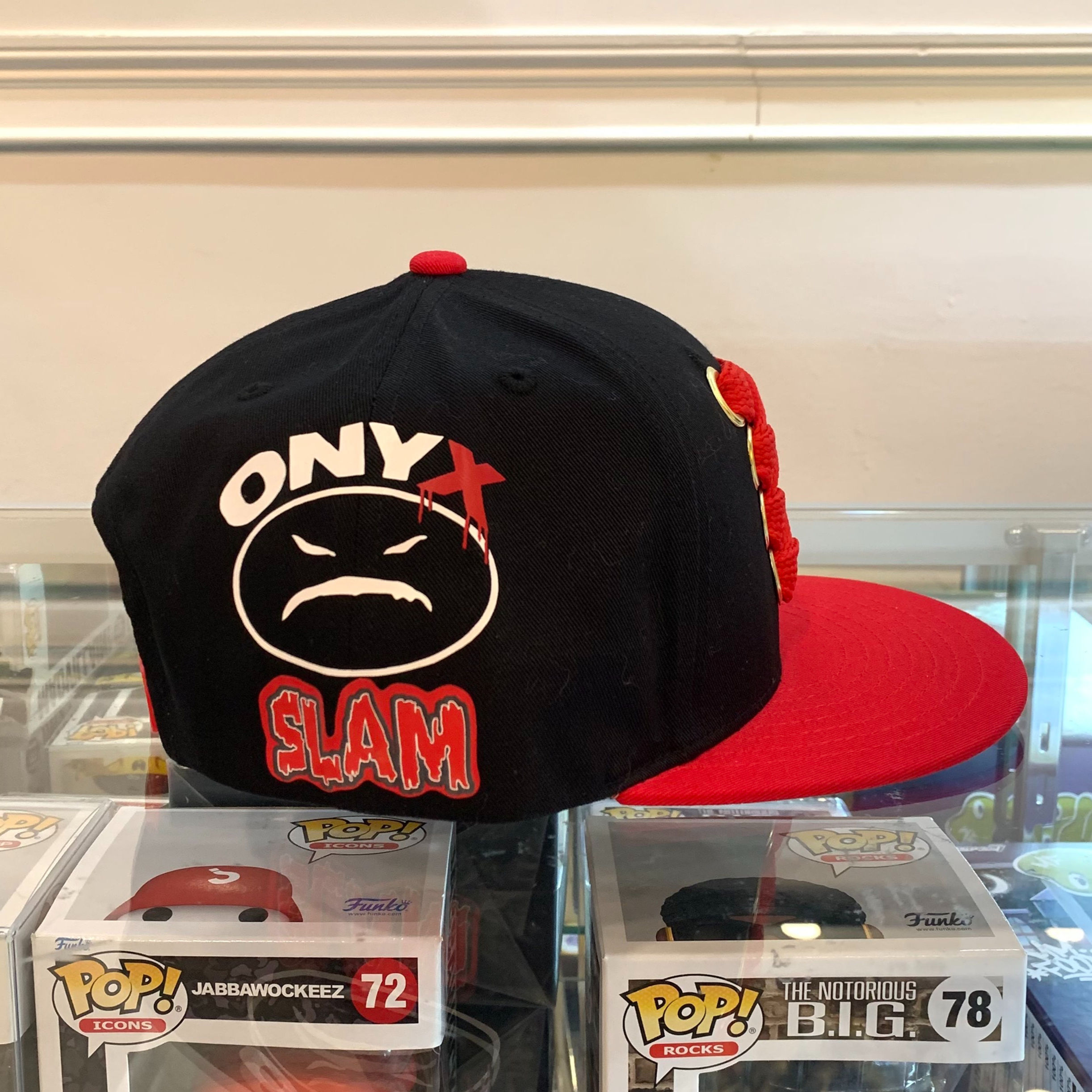 Onyx Fat-Laced Snapback Cap
