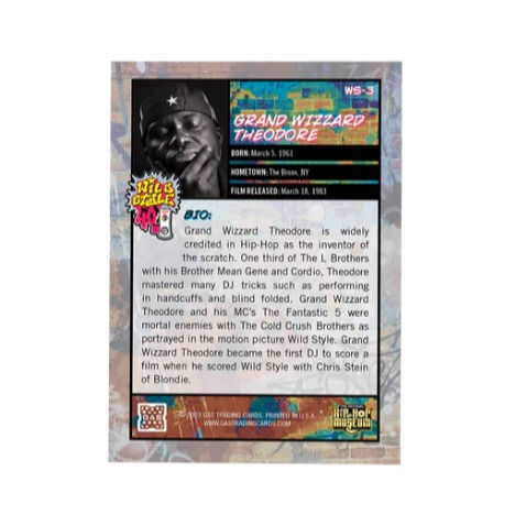 الصورة المصغرة: The Official Wild Style 40th Anniversary GAS Trading Cards