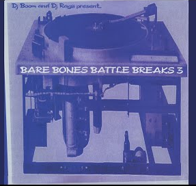 DJ BOOM "Bare Bones Battle Breaks 3" Vinyl