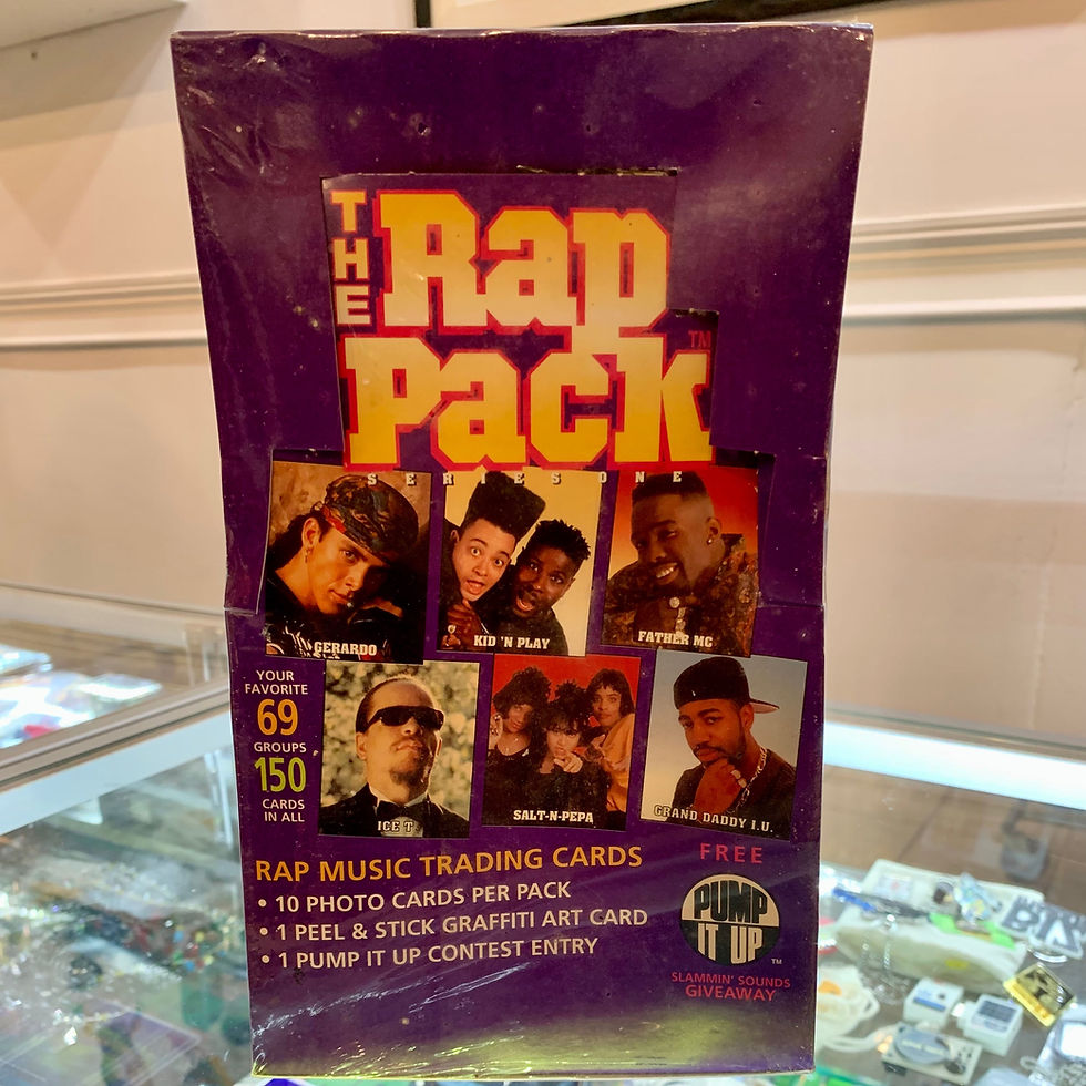 The Rap Pack Series One Rap Music Trading Cards | NHHM Official Site