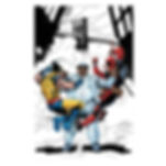 Biggie Deadpool and Wolvernie WWIII Comic Book Cover