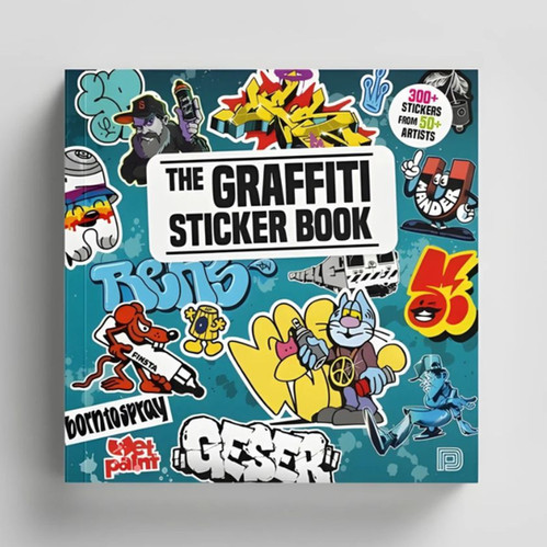 グラフィティタグ、タギング、ステッカー関連の洋書5冊セット+オマケ【激レア】 The Graffiti Sticker Book | NHHM Official Site