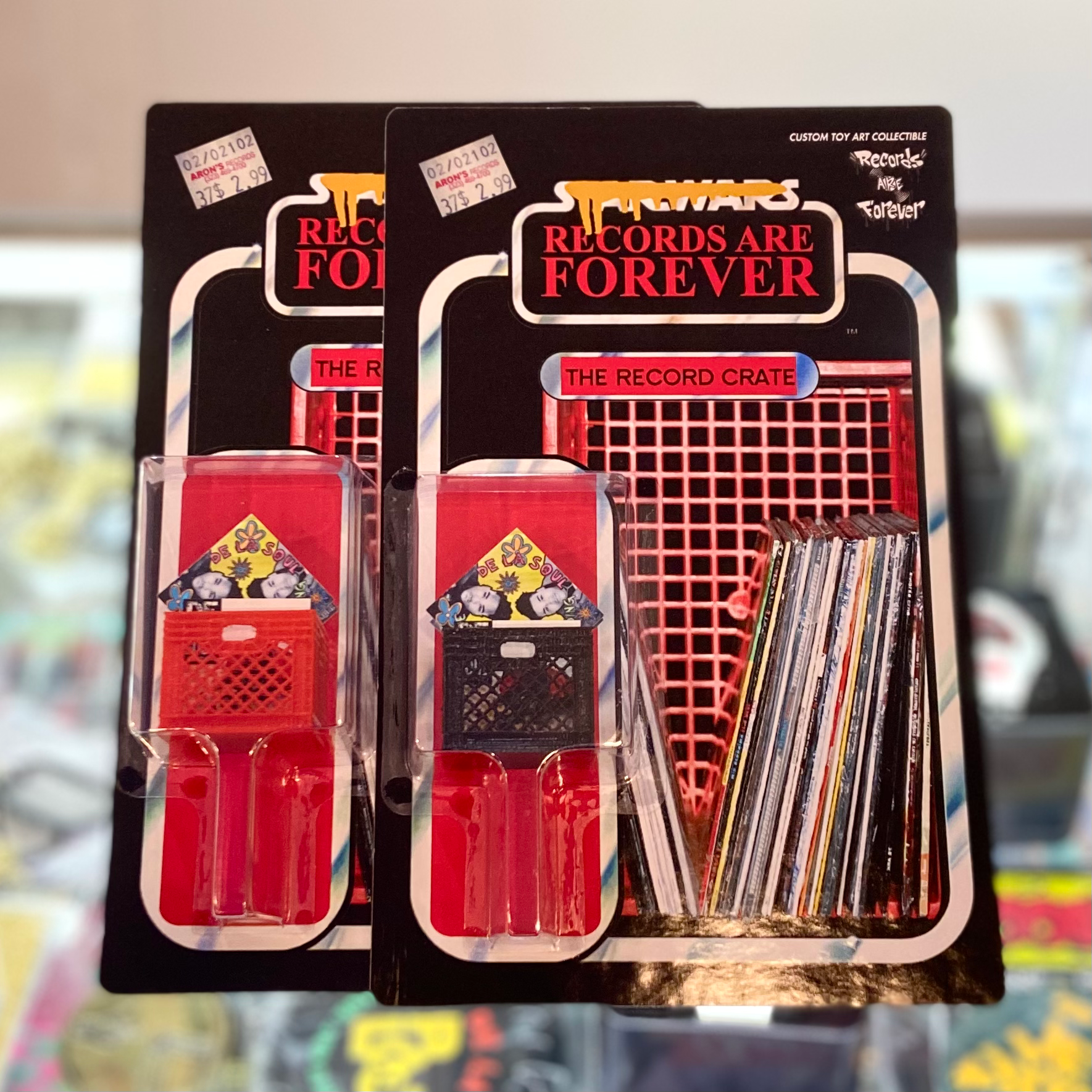 De La Soul "3 Feet High and Rising" Records are Forever Crate