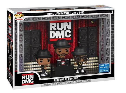 Funko Pop! Moment Deluxe: Run-D.M.C. Vinyl Figures | NHHM Official