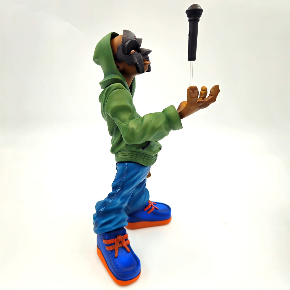 Thumbnail: Masked Hero "The Ascension of Sound" Custom Art Figure