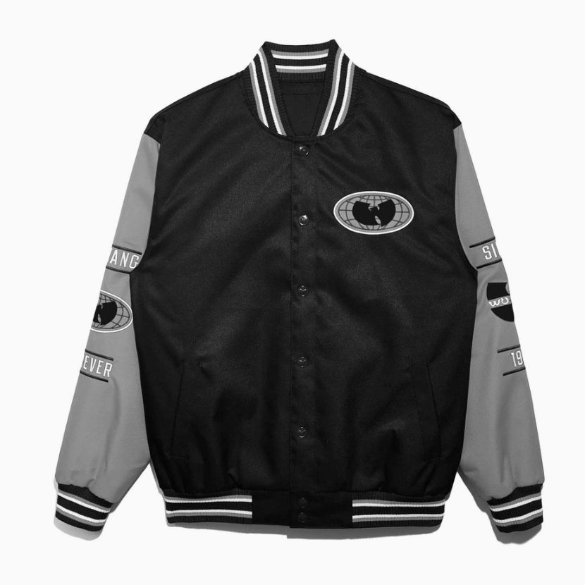 थंबनेल: Wu Tang All-City Black & Gray Colorway Jacket