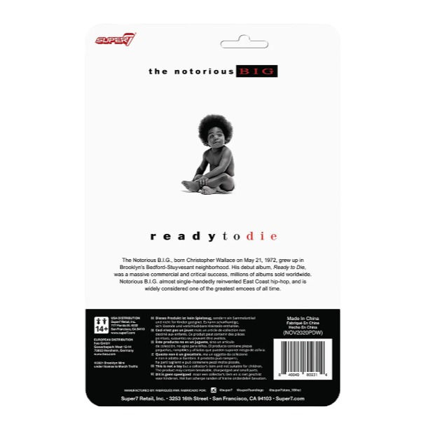الصورة المصغرة: Biggie "Ready To Die" ReAction Figure