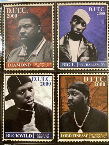 Rare Vintage DITC Album Promo Sticker Sheet 11
