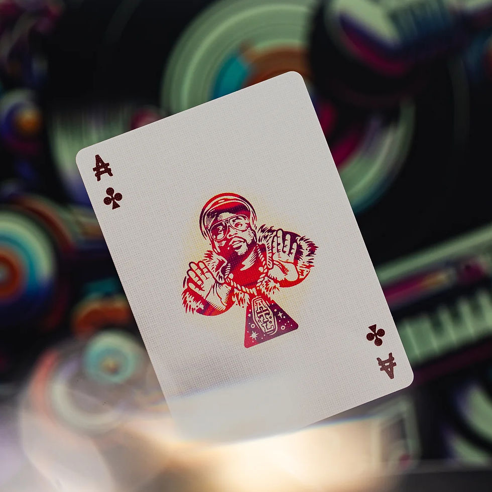 Thumbnail: Outkast "Red Velvet" Premium Playing Cards