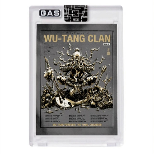Wu-Tang Clan & Pop Smoke メトロカードセット Wu Tang Clan 2026 Tour GAS Trading Card (Tour Version) | NHHM