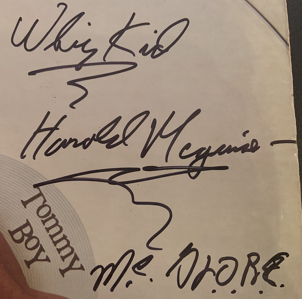 縮圖："Play That Beat Mr. D.J." Vinyl (Signed)