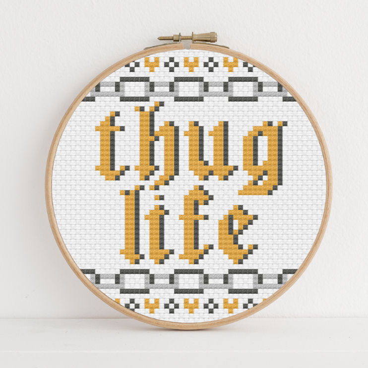الصورة المصغرة: Cross Stitch or Die Tryin' Book