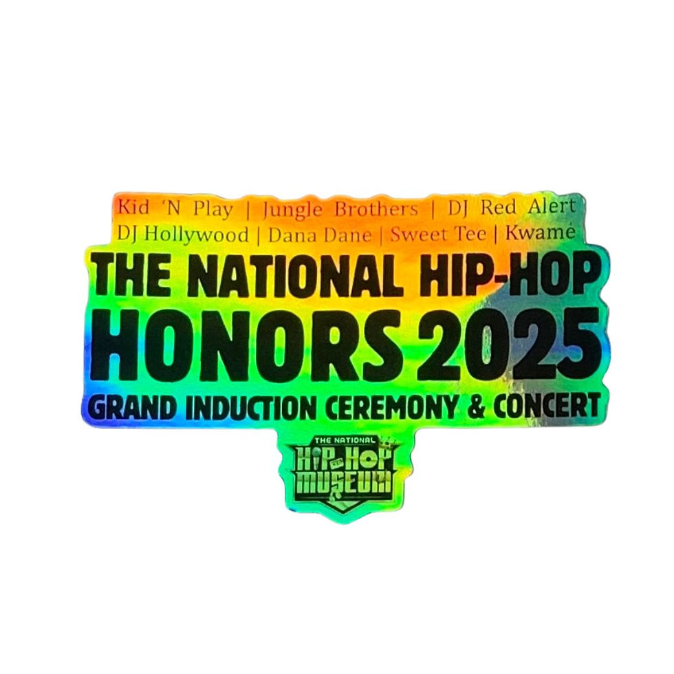 Hip Hop Honors Holographic Sticker