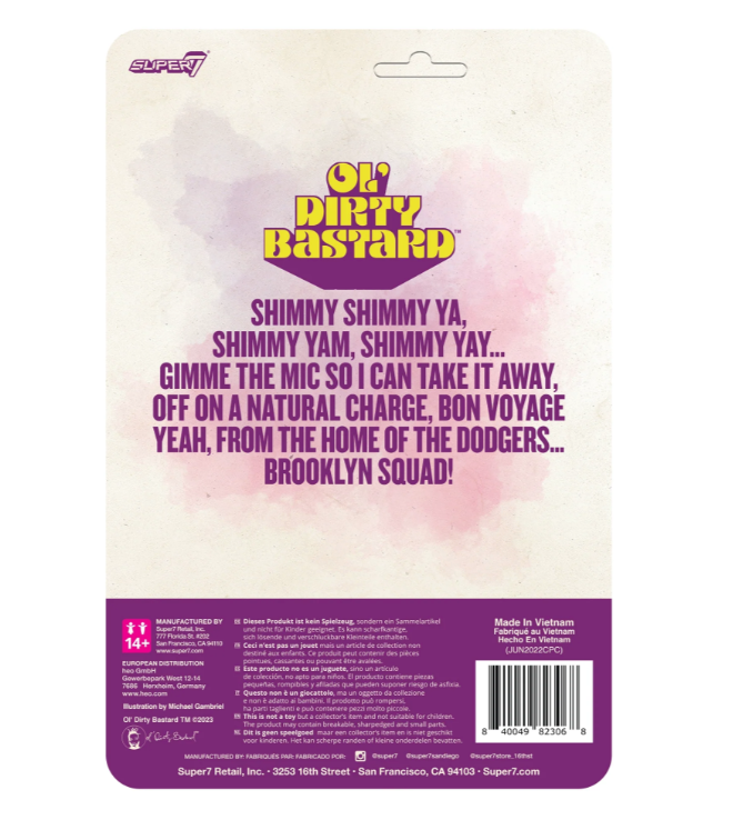 縮圖：Ol' Dirty Bastard Shimmy Shimmy Ya Action Figure