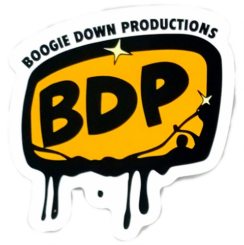 洋楽 BOOGIE DOWN PRODUCTIONS /WORD Boogie Down Productions (BDP) Logo Sticker | NHHM Official Site