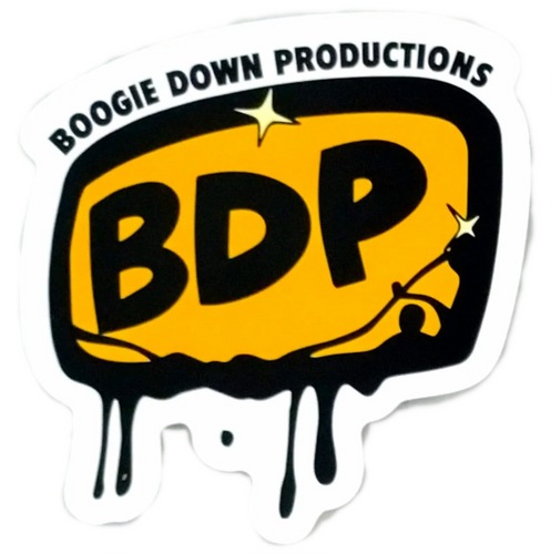 Boogie Down Productions ステッカー付オリジナル BDP Boogie Down Productions (BDP) Logo Sticker | NHHM Official Site