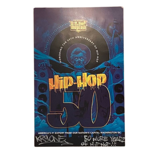 KRS One Signed Original Artwork #24 | NHHM Official Site