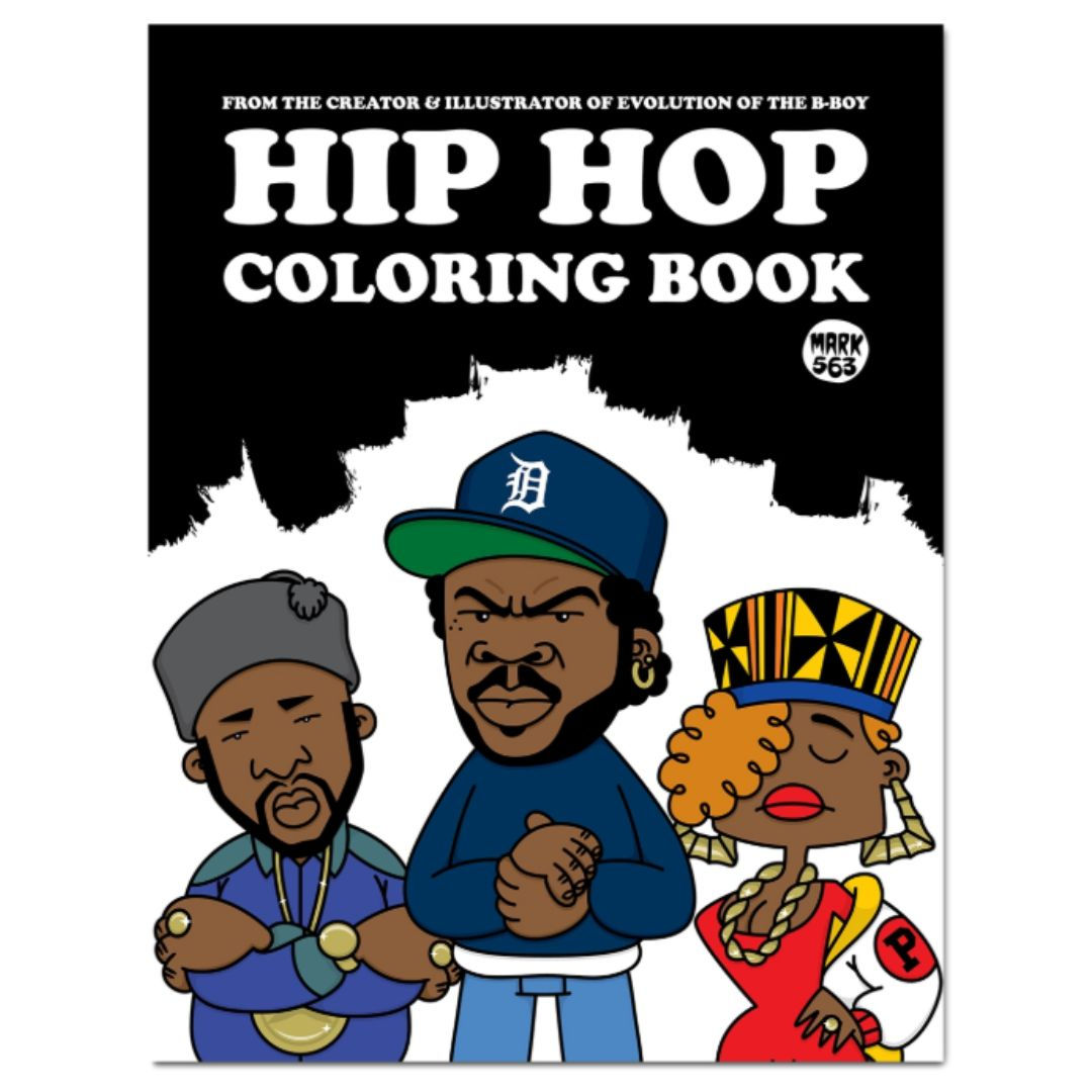 Hip Hop Coloring Book