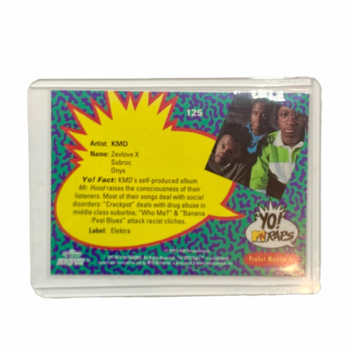 KMD Yo! MTV Raps Hip-Hop Trading Card 125 | NHHM Official Site