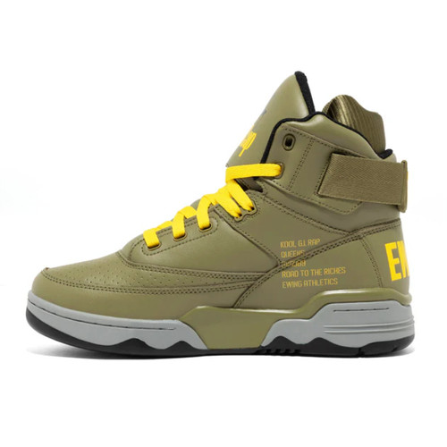 Ewing 33 HI x Kool G Rap Olive/Red/Yellow | NHHM Official Site