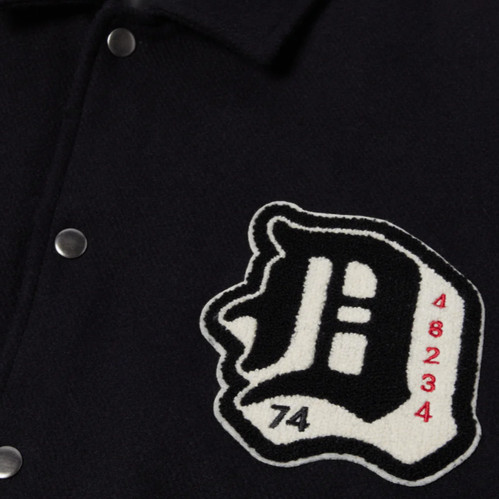 J Dilla x HUF The Basement Varsity Jacket | NHHM Official Site
