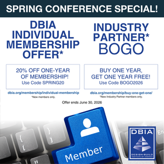 A Limited-Time Opportunity to Join DBIA