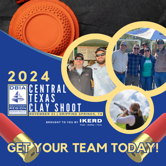 2024 DBIA-SW Central Texas Clay Shoot - See you on November 21!