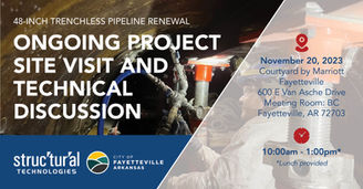 Partner Event – City of Fayetteville On-going Project Site Visit & Technical Discussion