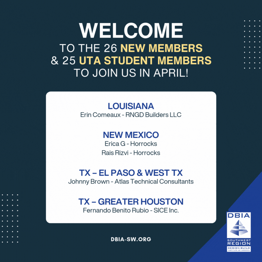 Welcome to our April 2025 New Members!