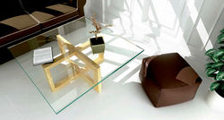 Mesa Auxiliar Mármol Travertino