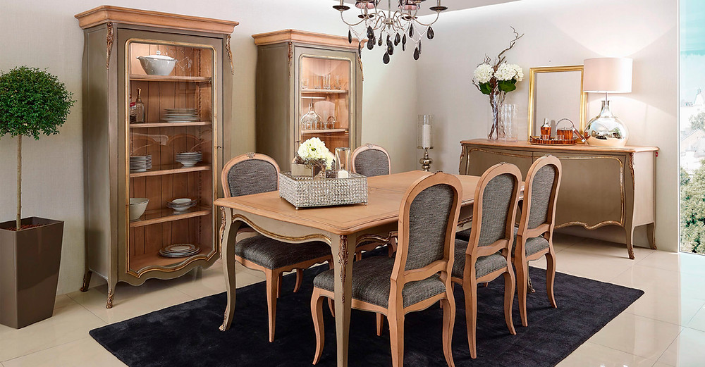 GUÍA DE COMPRA PARA MUEBLES DE COMEDOR CLÁSICO