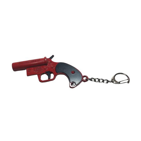 Thumbnail: Salvus APP SOLUTIONS Elegant Metal Gun Keyrings, 1-Pc (Red_5 inches)