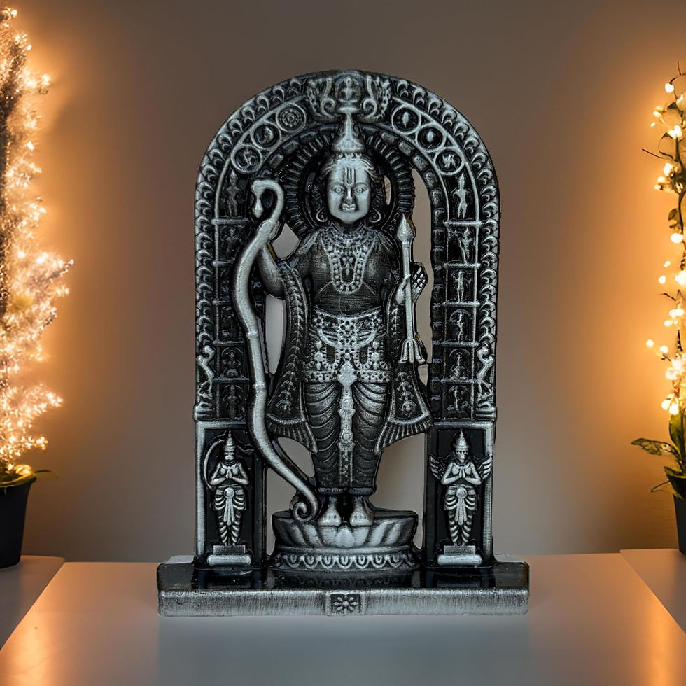Thumbnail: Shree Ram Lalla Murti: Ayodhya Mandir Idol (1.8x2.8 Inch)