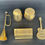 Thumbnail: Salvus APP SOLUTIONS Brass Miniature Musical Instrumental Set (Gold_4.5 Inch)