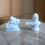 Thumbnail: Salvus APP SOLUTIONS Handmade White Marble Shivling with Nandi Statue for Pooja