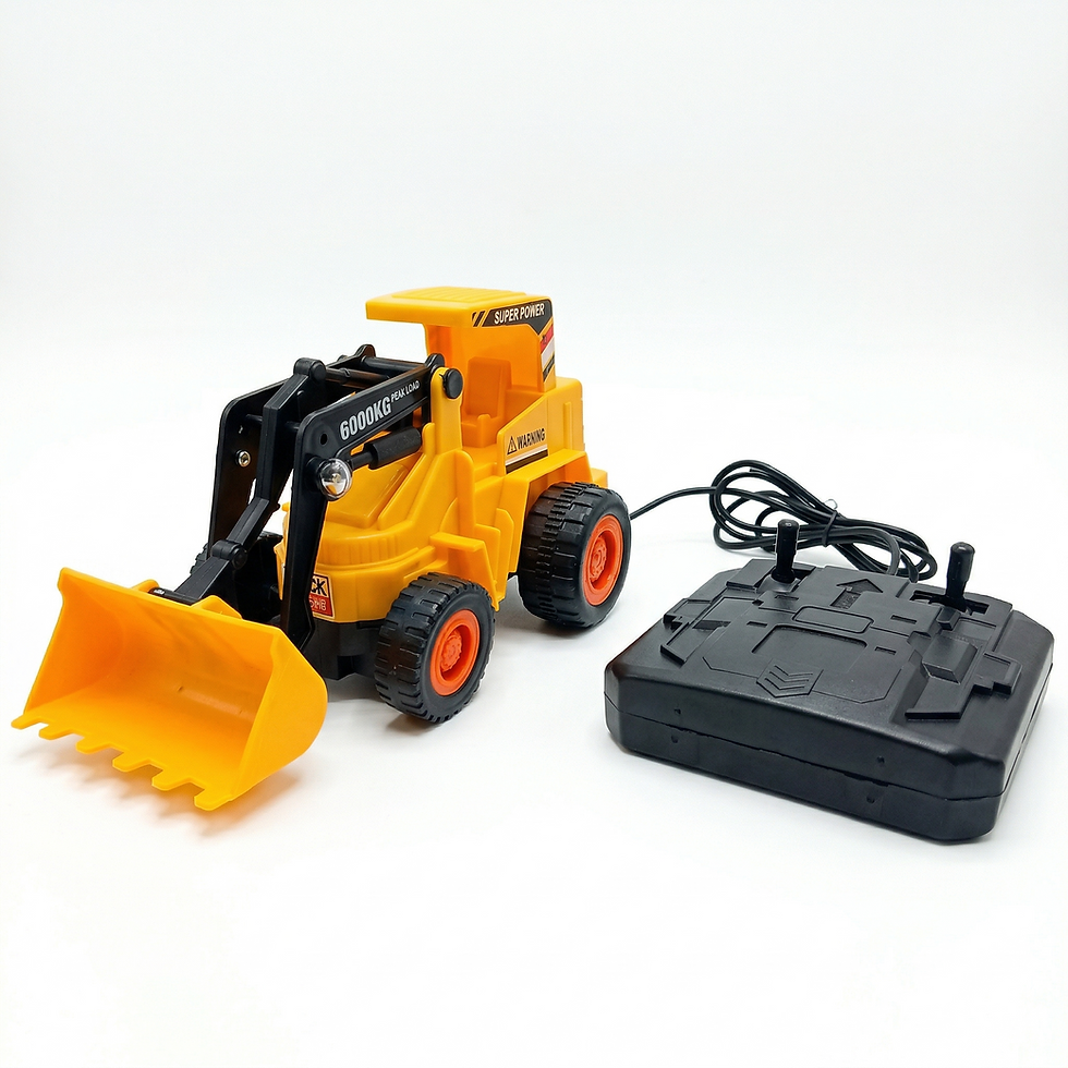 Thumbnail: Salvus APP SOLUTIONS Plastic Remote Control JCB Crane Toy: (Multicolor_7x4 Inch)
