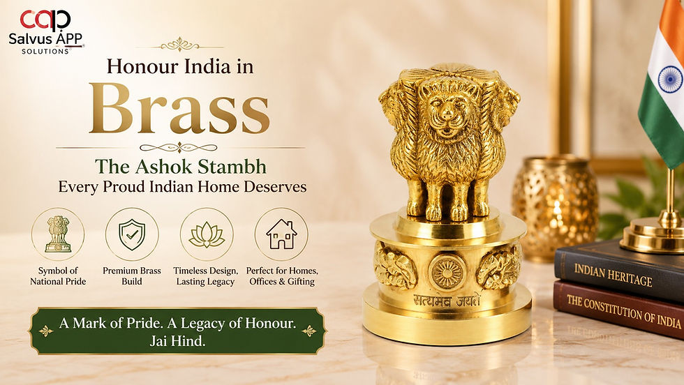 Honour India in Brass – The Ashok Stambh: Every Proud Indian Home Deserves