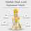 Thumbnail: Salvus APP SOLUTIONS Marble Dust Lord Hanuman Murti - (White & Golden_2x5 inch)