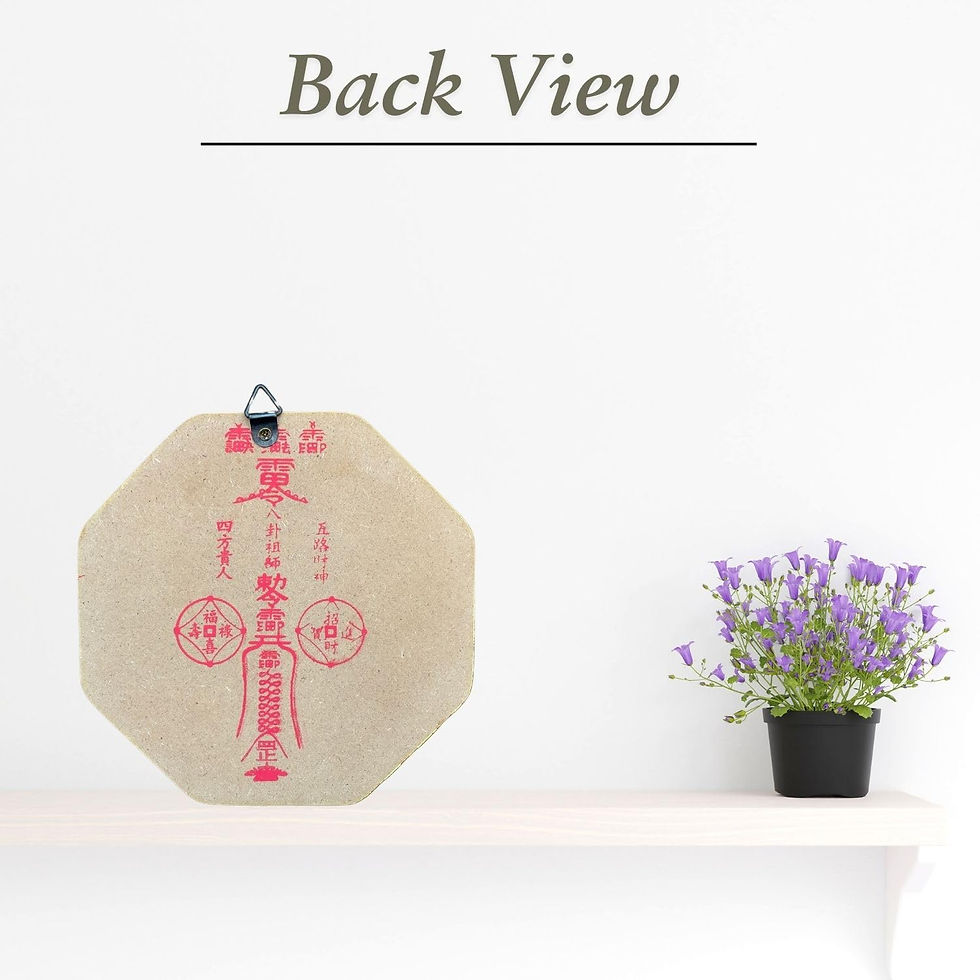 Thumbnail: Salvus APP SOLUTIONS Feng Shui Pakua Bagua Convex Mirror for Home (6.5 Inch)