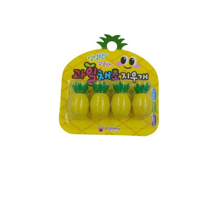 Thumbnail: Salvus APP SOLUTIONS Fruits & Vegetable-Shaped Erasers -(Pack of 1_Multicolor)